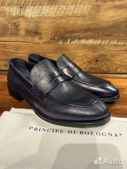 Новые лоферы Principe di Bologna, 40,5, оригинал