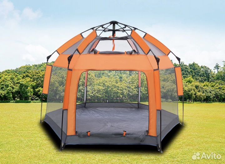 Манеж-палатка (складной, новый)