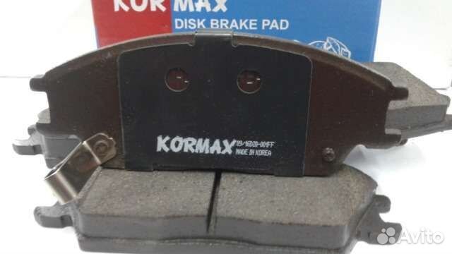 Передние тормозные колодки kbp002 kormax