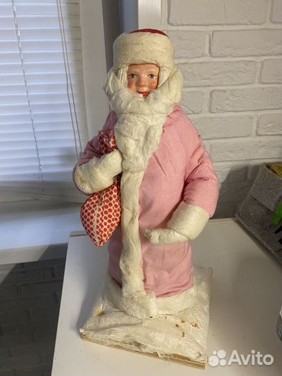 Дед мороз СССР из ваты 1978