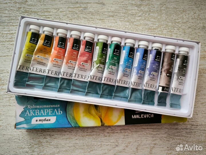 Акварель Frida Malevich