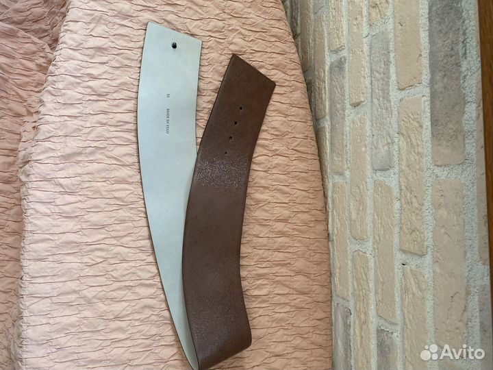 Ремень женский кожаный широкий