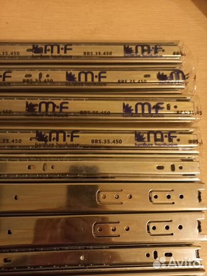 Направляющие для ящиков 450мм