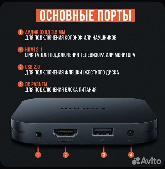 Тв приставка Xiaomi Mi Box S 2nd Gen MDZ-28-AA