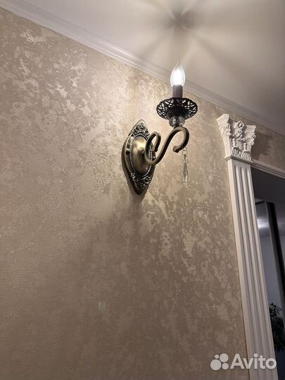 Светильник настенный бра цвет бронза