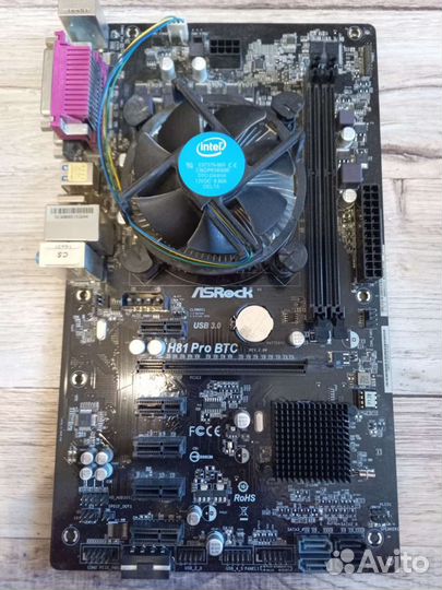 Материнская плата Asrock H81 Pro BTC