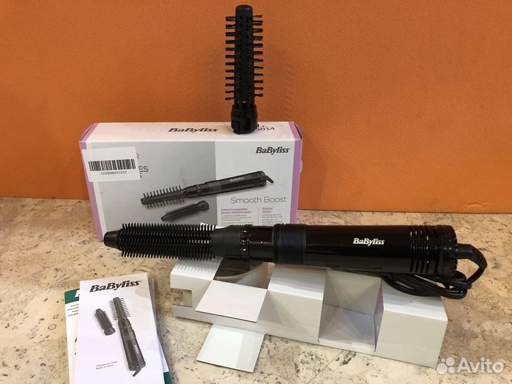 Фен-щетка BaByliss 668E, черная