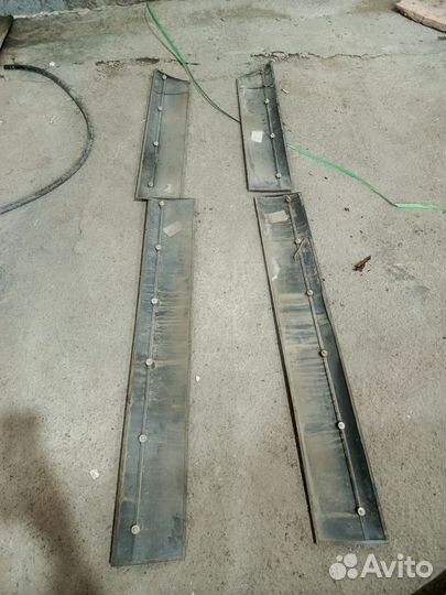 Накладки на двери и пороги ваз 2114