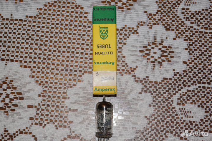 Лампы есс88 Amperex, Tesla