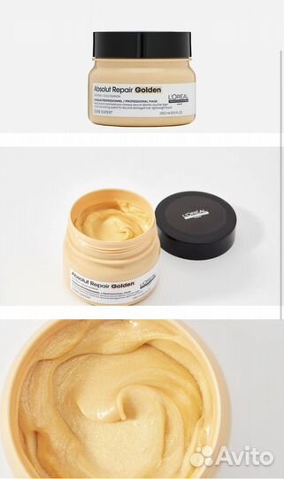 Маска для волос L’Oréal absolute repair golden