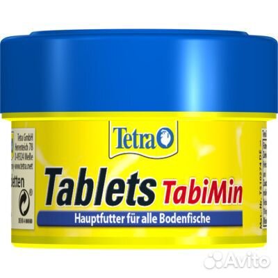 Tetra (корма) Корм в таблетках для донных рыб Tetr