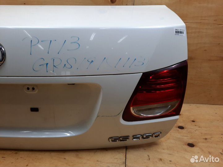 Крышка багажника lexus GS350