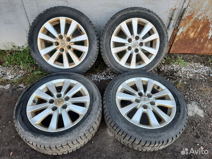 Колеса на Toyota Corolla R16