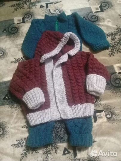 Вещи и обувь пакетом на мальчика от 6 мес до года