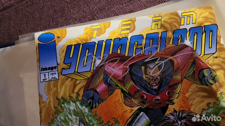 Team Youngblood No1 с автографом Chap Yaep