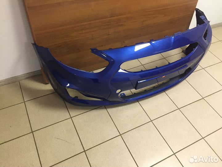 Бампер передний Hyundai Solaris
