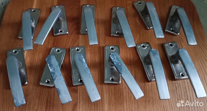 Ручки+Декоративные накладки для дверных ручек-СССР