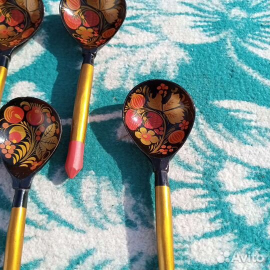 Ложки посуда хохлама