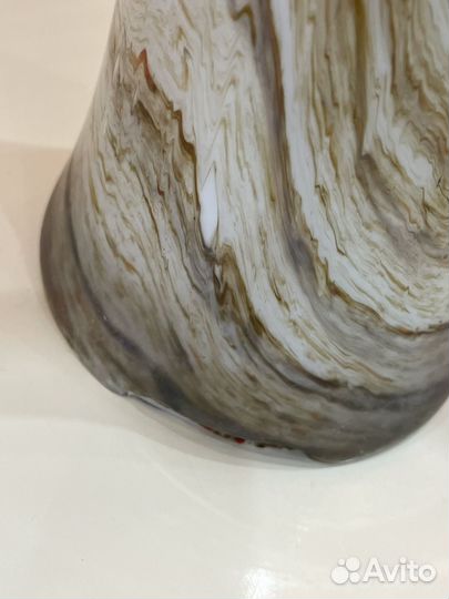 Ваза цветное стекло СССР