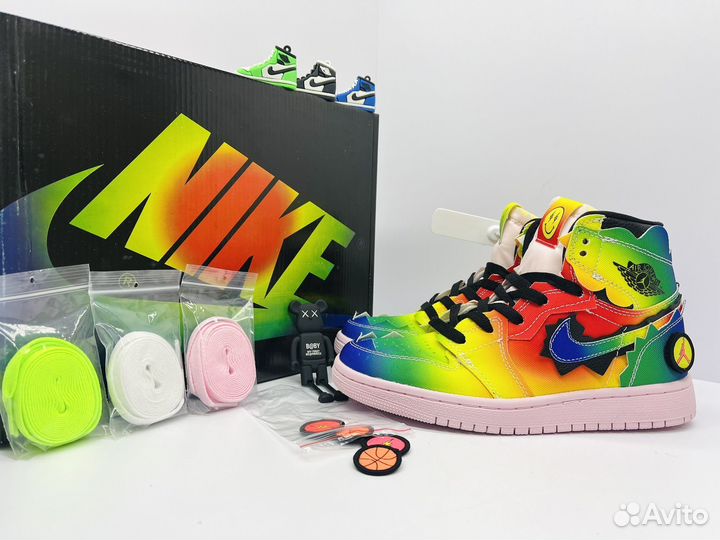 Nike Air Jordan 1 High x J Balvin Colores Y Vibras