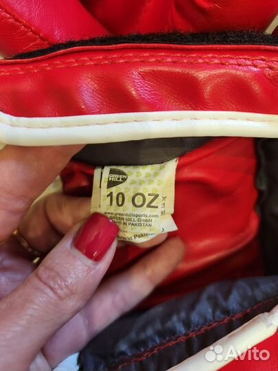 Боксерские перчатки Green Hill, 10 oz