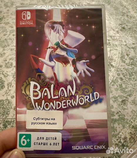 Nintendo switch катриджи Balan Wondetworld
