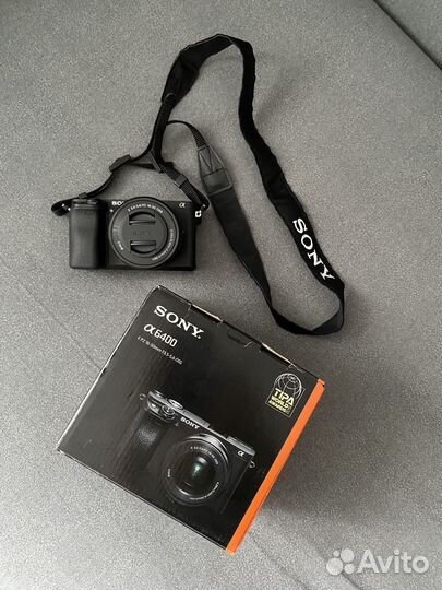 Sony a6400 + SEL-P1650 Black (ilce-6400L/B)