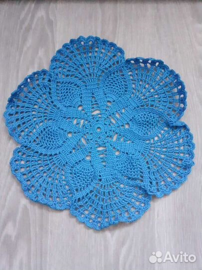 Салфетки,шали,палантины вязаные крючком