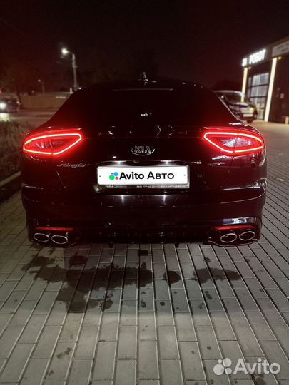 Kia Stinger 3.3 AT, 2018, 165 000 км