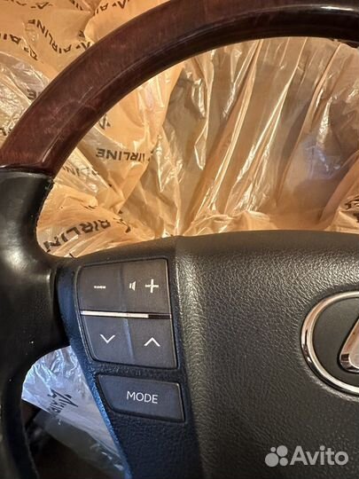 Lexus lx 570 руль с подушко. Оригинал