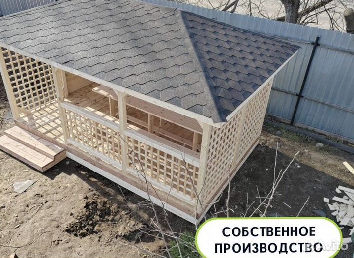 Уличная беседка