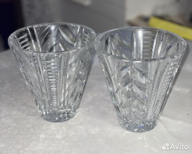 Конфетница ваза стекло 1975 год