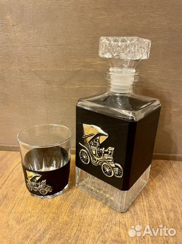 Штоф для виски, стопки Винтаж СССР