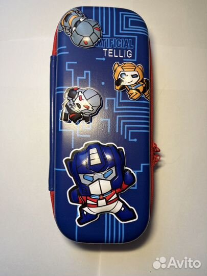 Пенал школьный, 3D, без наполнения