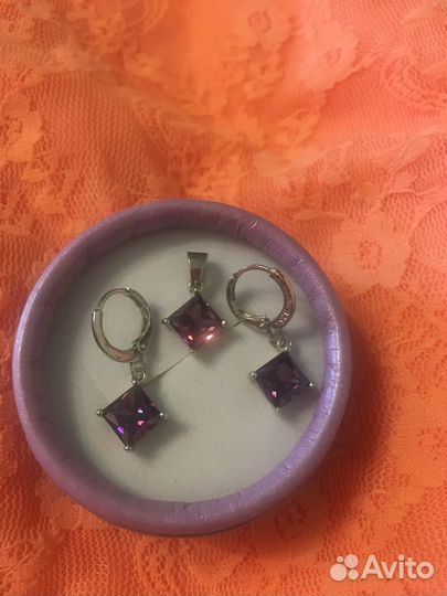 Серебряные комплекты