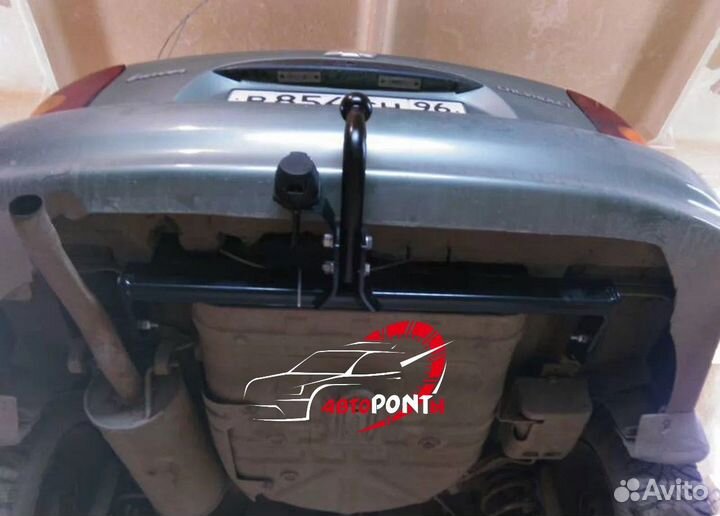 Фаркоп Шевроле Ланос, установка