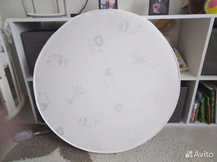 Матрас детский в круглую кроватку