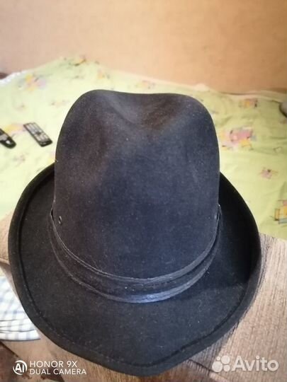 Шляпа фетровая мужская 