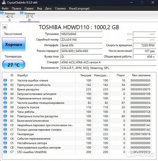 Hdd toshiba 1tb