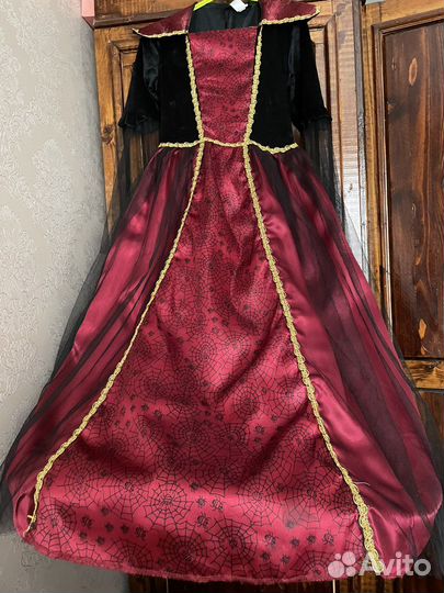 Карнавальный костюм вампир для девочки