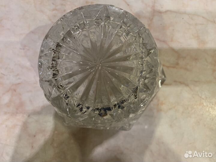 Хрустальная ваза конфетница