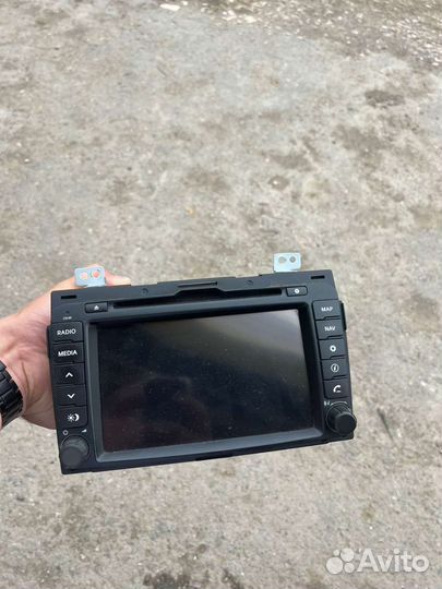 Штатная магнитолана kia sportage3