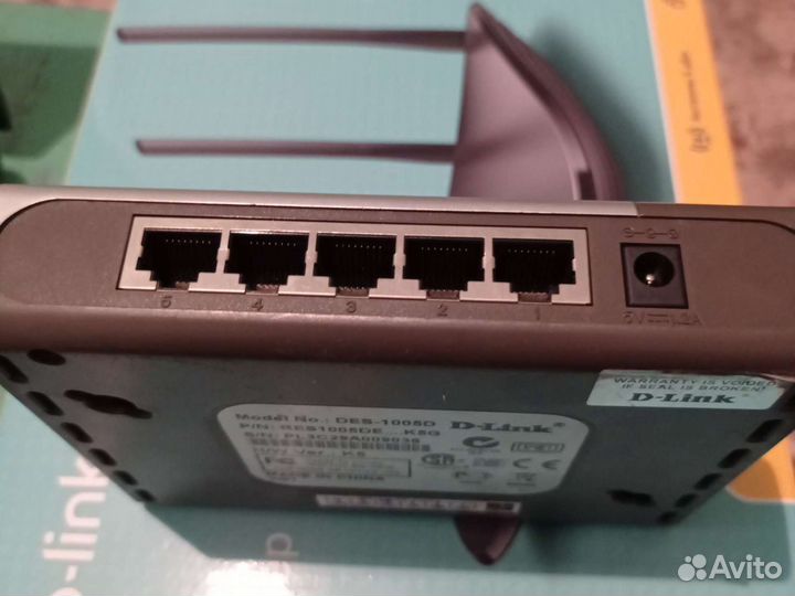 Коммутатор D-link DES-1005D бу 5 портов