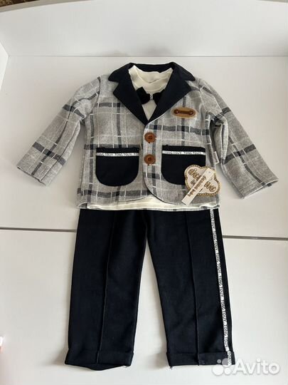 Праздничный костюм для мальчика новый 86