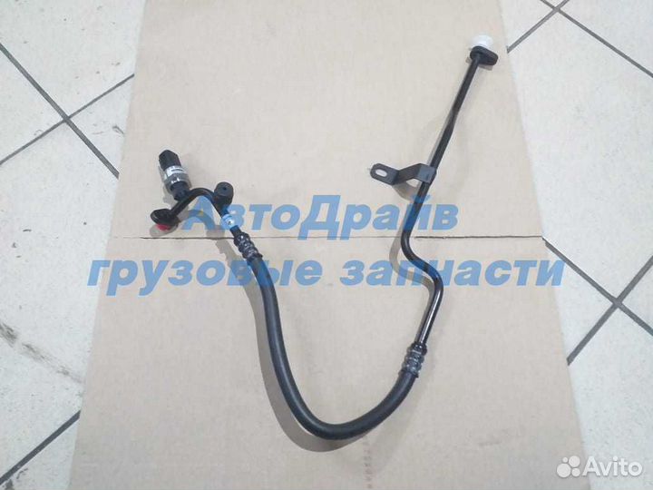 Трубка кондиционера Скания в сборе с датчиком