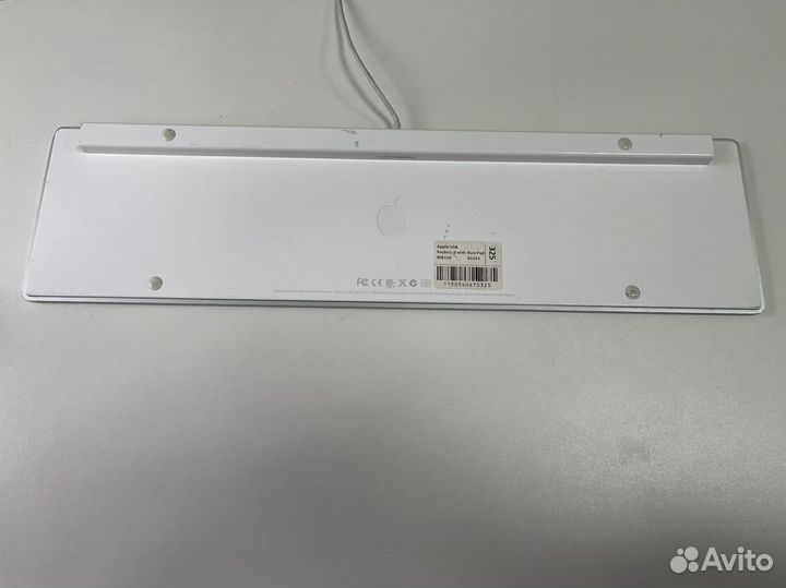Клавиатура Apple USB A1243 частично неисправна