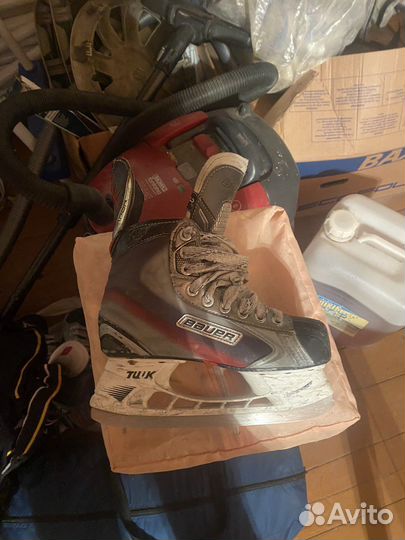 Хоккейные коньки bauer детские 38-39 размер