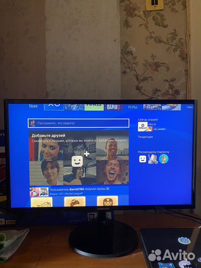 Монитор Samsung (код модели LS24F350fhixci