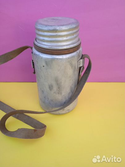 Бидон Войск Противохимической защиты Алюминий СССР