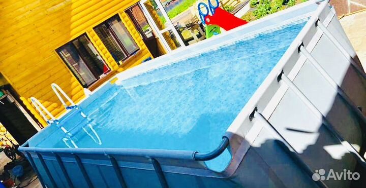 Бассейн каркасный для дома и сада (новый)